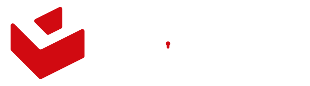 Logo Closura white red